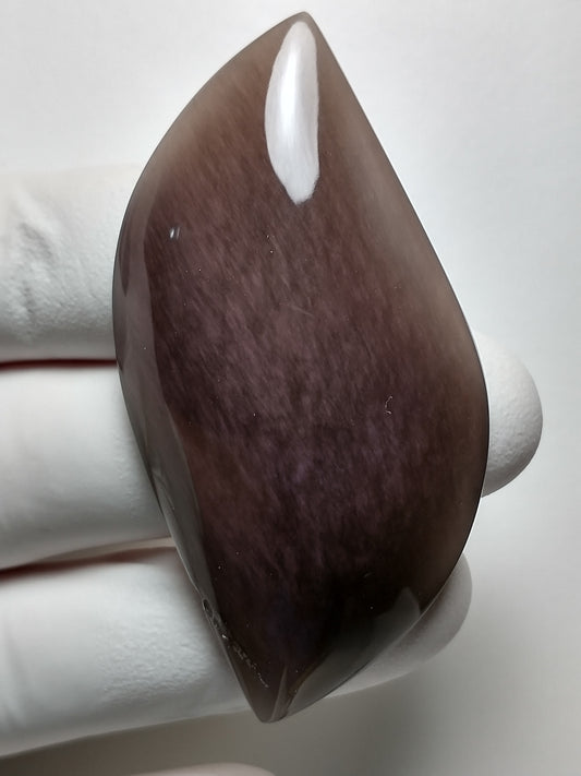 Obsidian Purple Sheen Crystal Cabochon Large