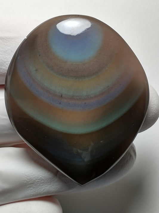 Obsidian Rainbow Crystal Cabochon Medium