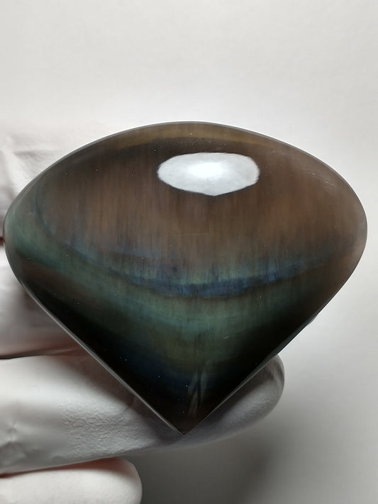 Obsidian Rainbow Crystal Cabochon Large