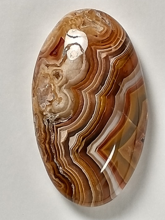 Laguna Lace Agate Cabochon Small