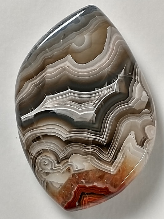 Laguna Lace Agate Cabochon Medium