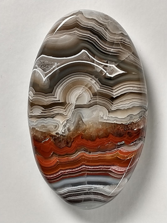 Laguna Lace Agate Cabochon Medium