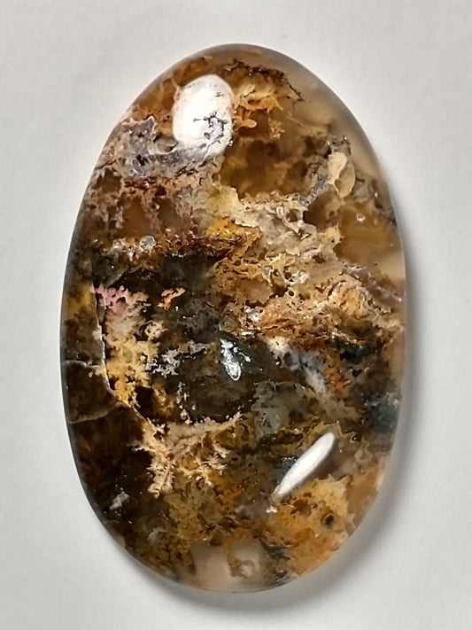 Plume Agate Cabochon Small