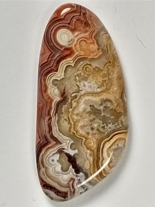 Crazy Lace Agate Cabochon Small