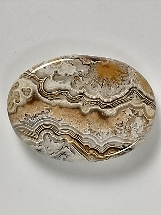 Crazy Lace Agate Cabochon Small
