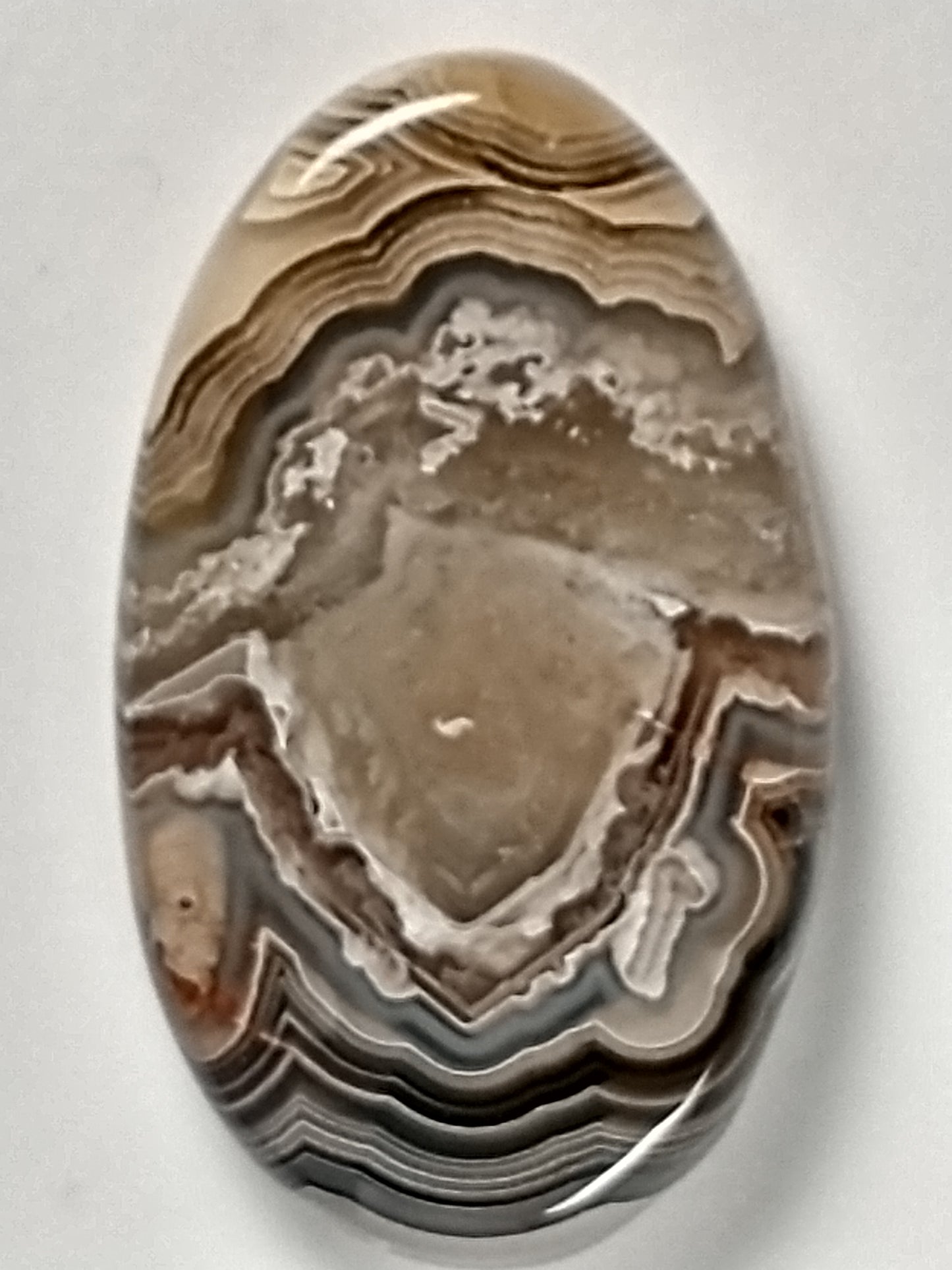 Crazy Lace Agate Cabochon Small