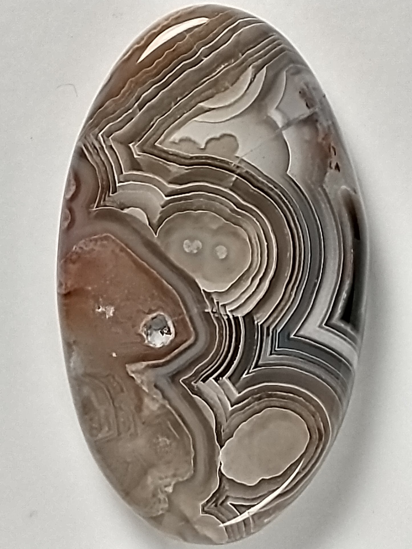 Crazy Lace Agate Cabochon Small