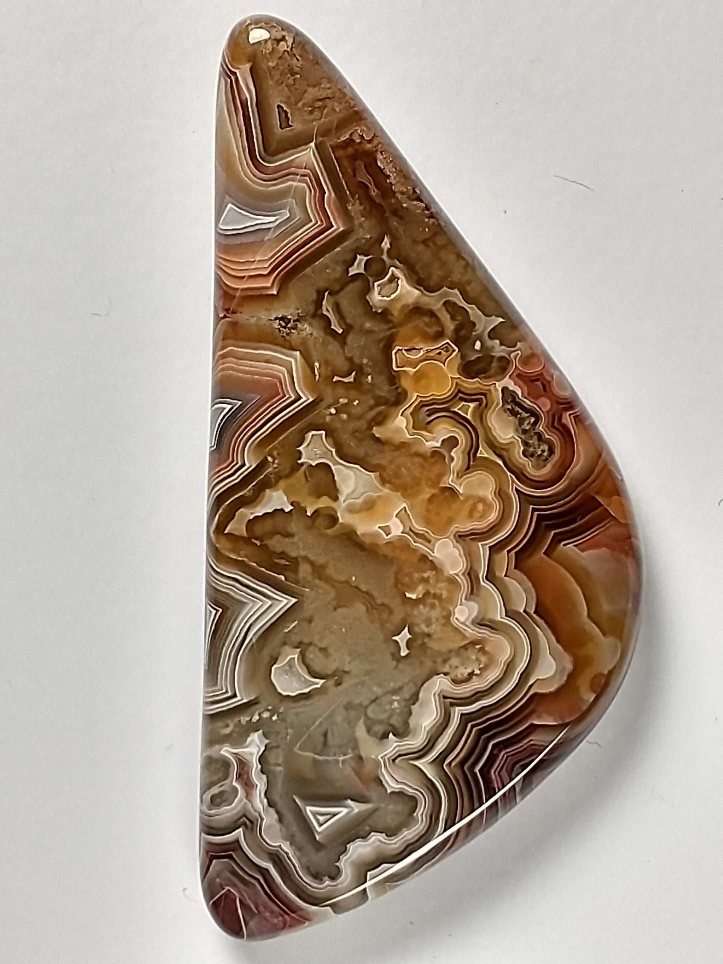 Crazy Lace Agate Cabochon Large