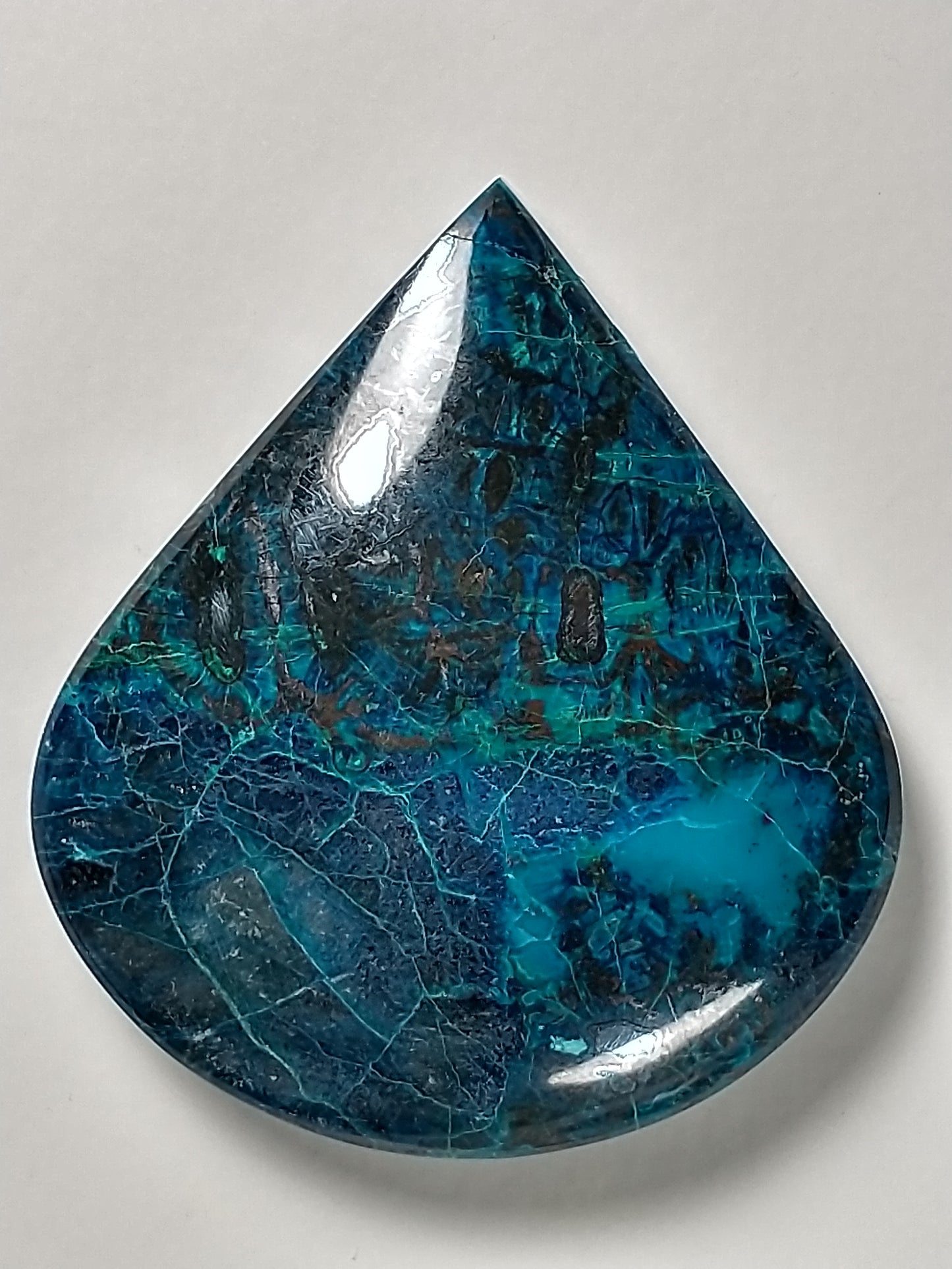 Shattuckite-Chrysocolla Cabochon Medium