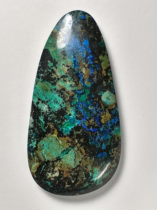 Shattuckite-Chrysocolla Cabochon Large