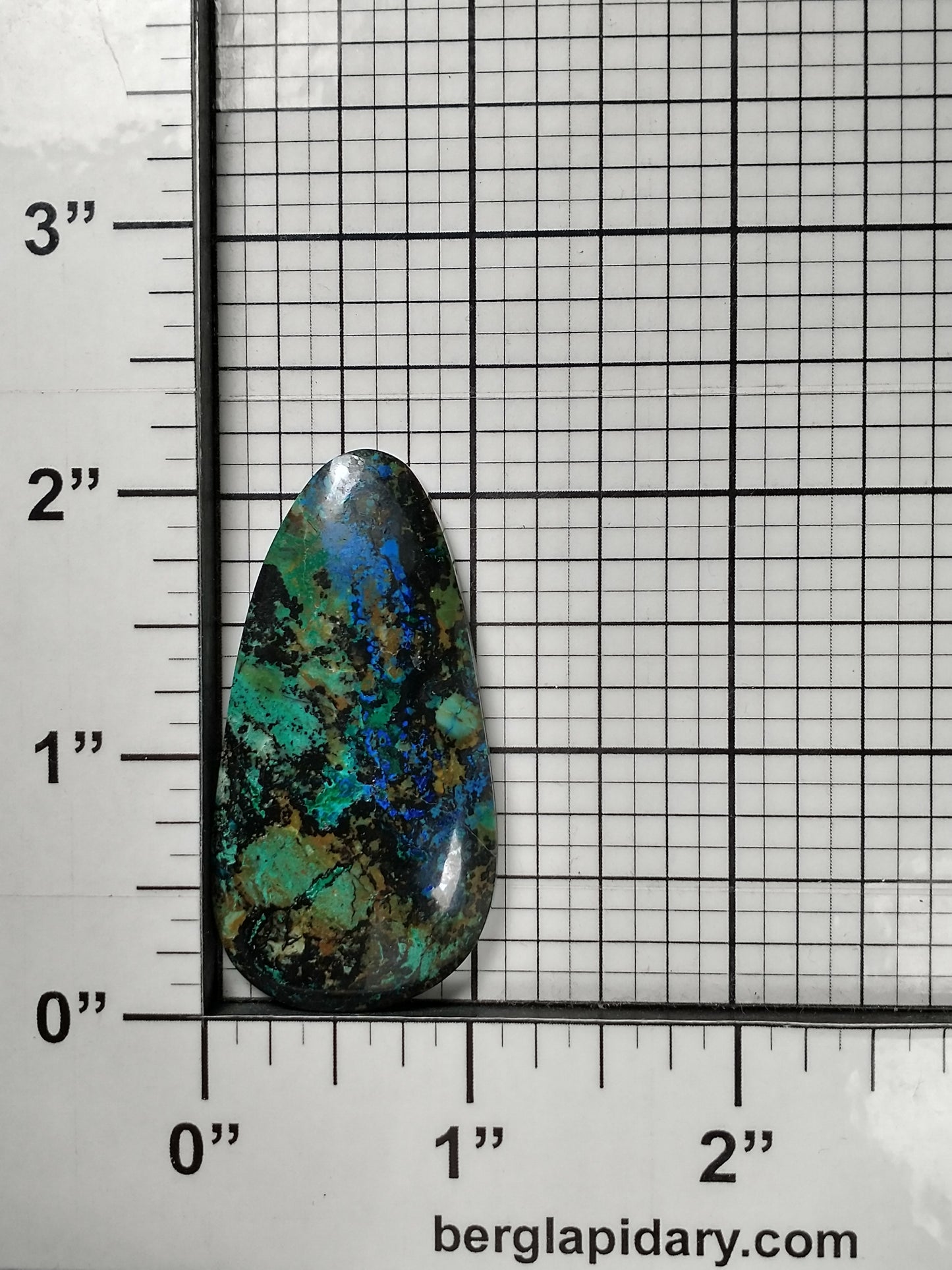 Shattuckite-Chrysocolla Cabochon Large