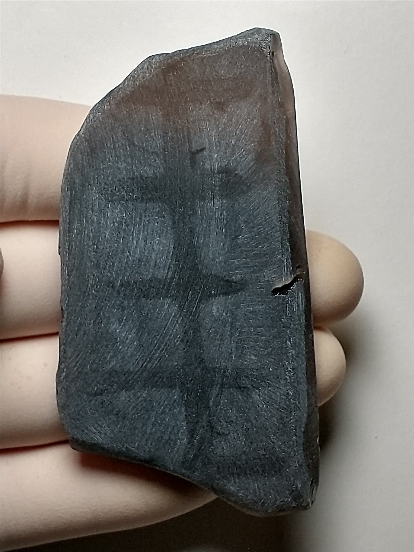 Obsidian Rainbow Slab Crystal, Polished Side, 3 inch