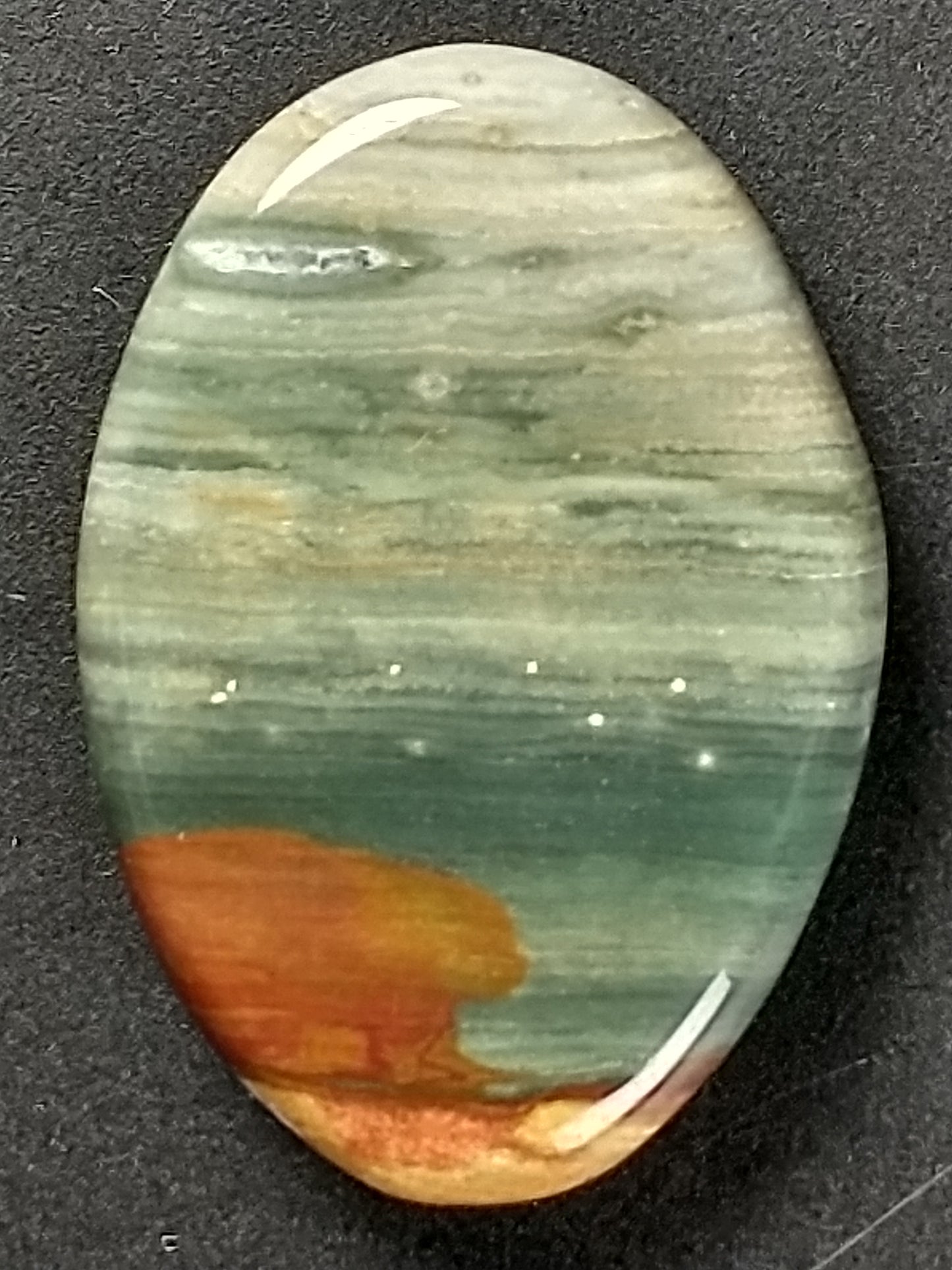 Larsonite Jasper Cabochon Small