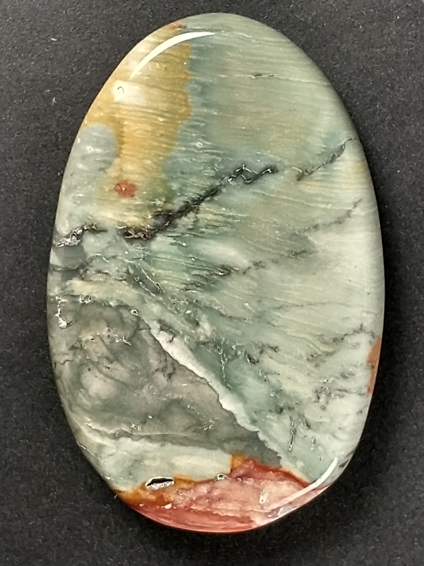 Larsonite Jasper Cabochon Small