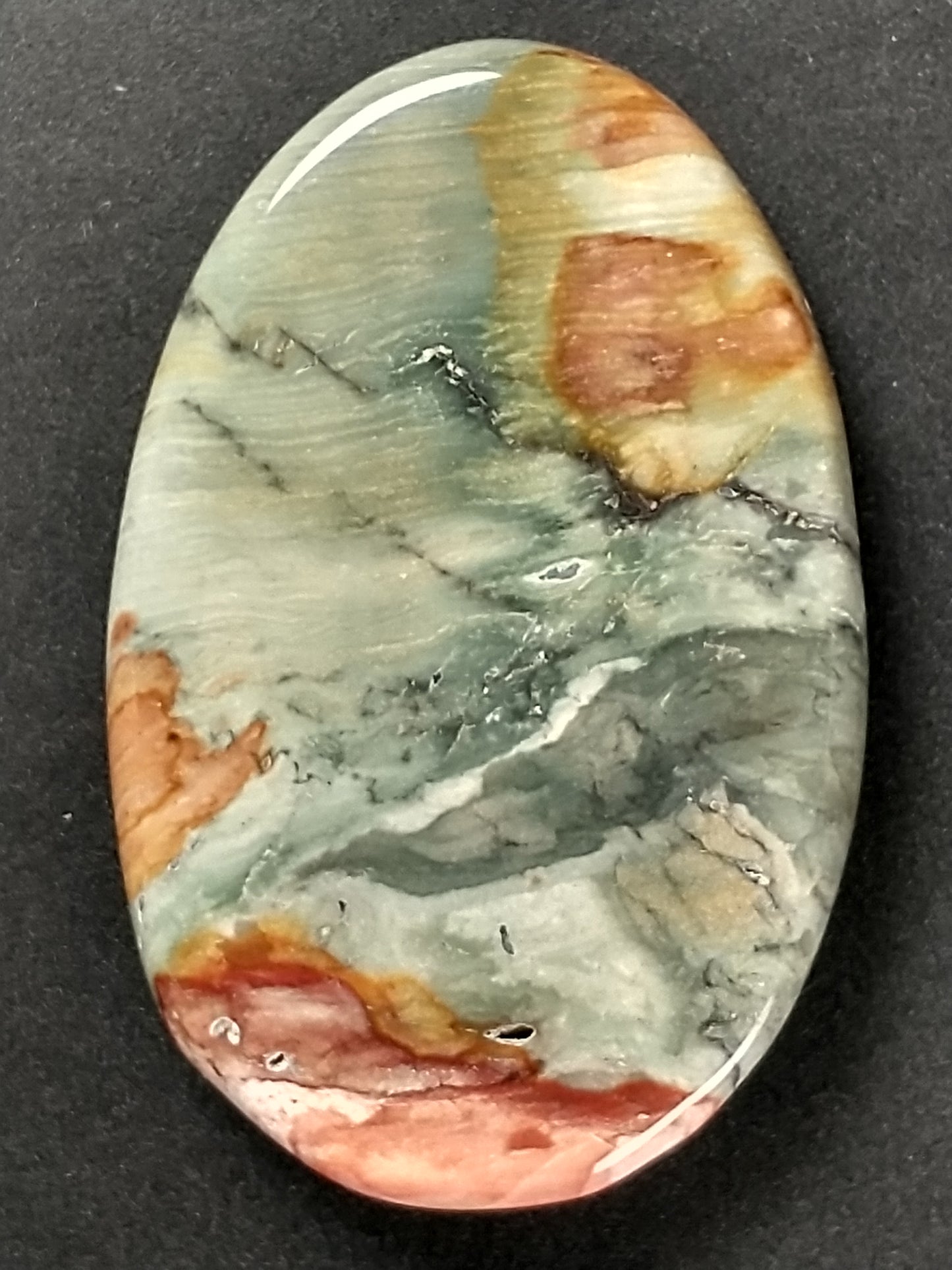 Larsonite Jasper Cabochon Small