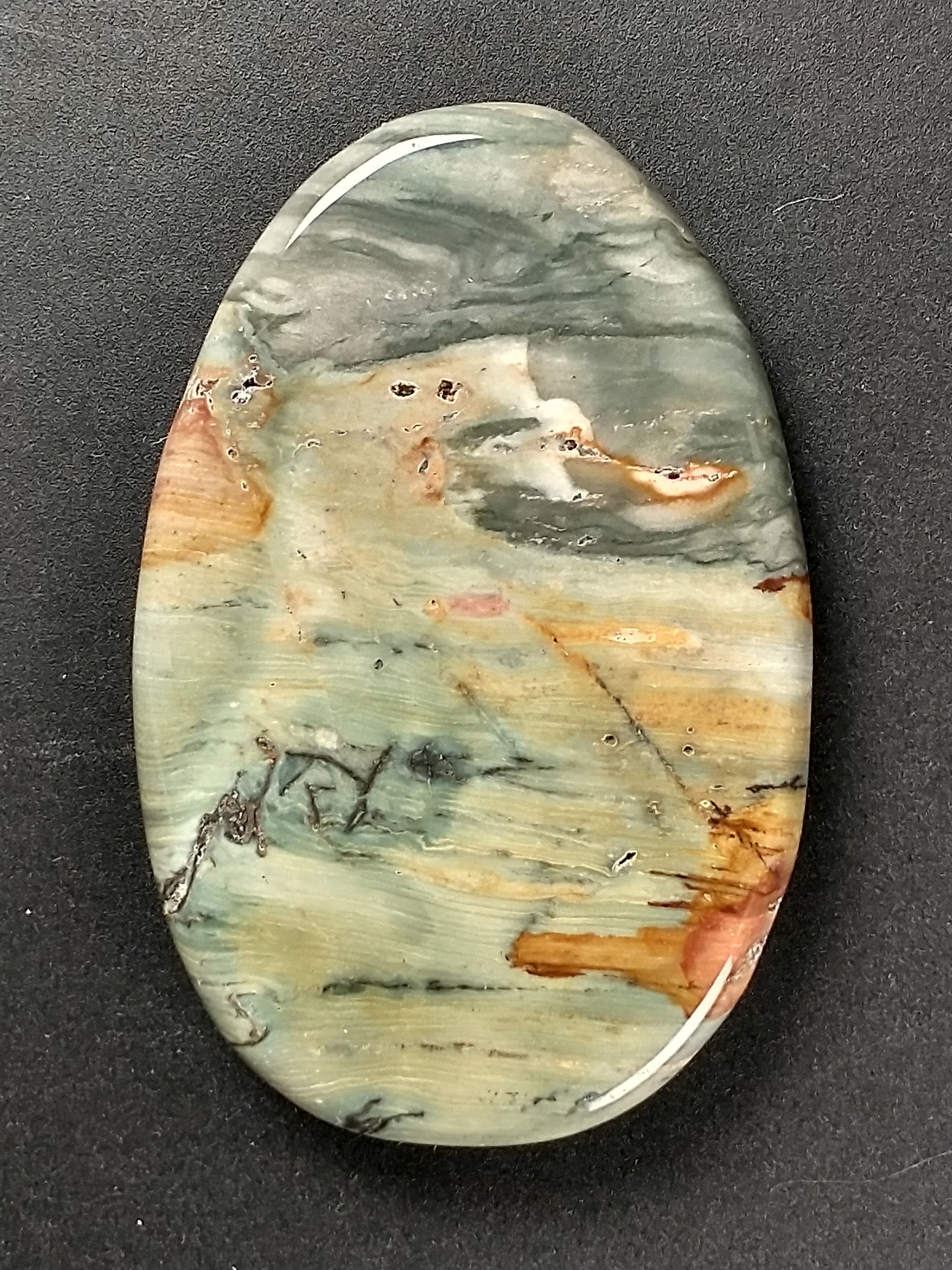 Larsonite Jasper Cabochon Medium