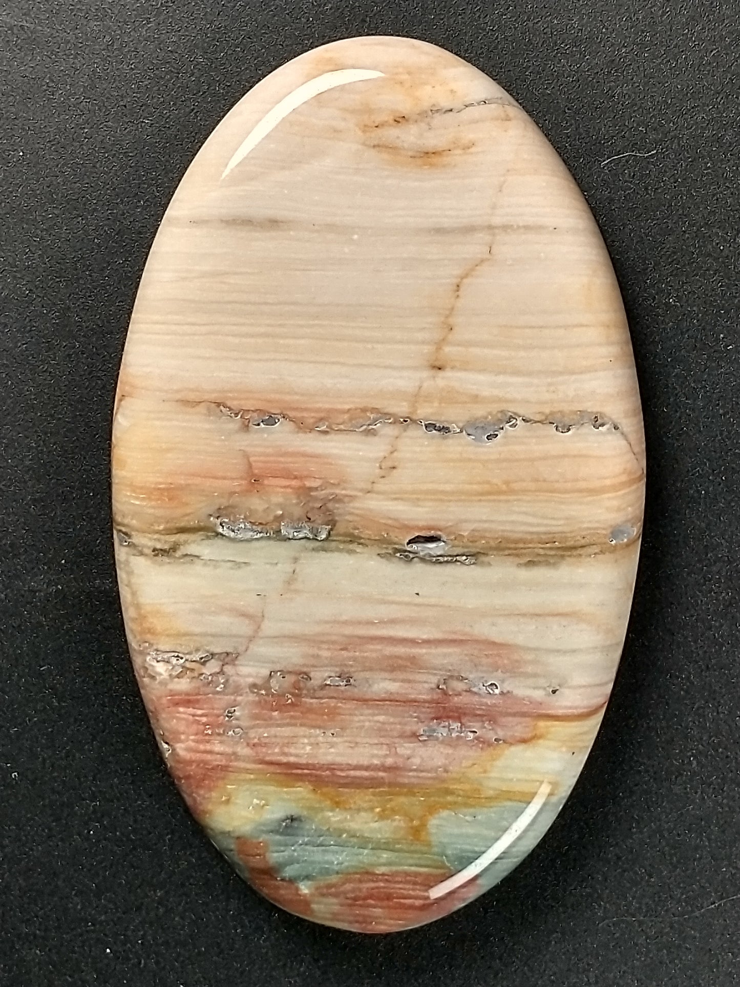 Larsonite Jasper Cabochon Medium