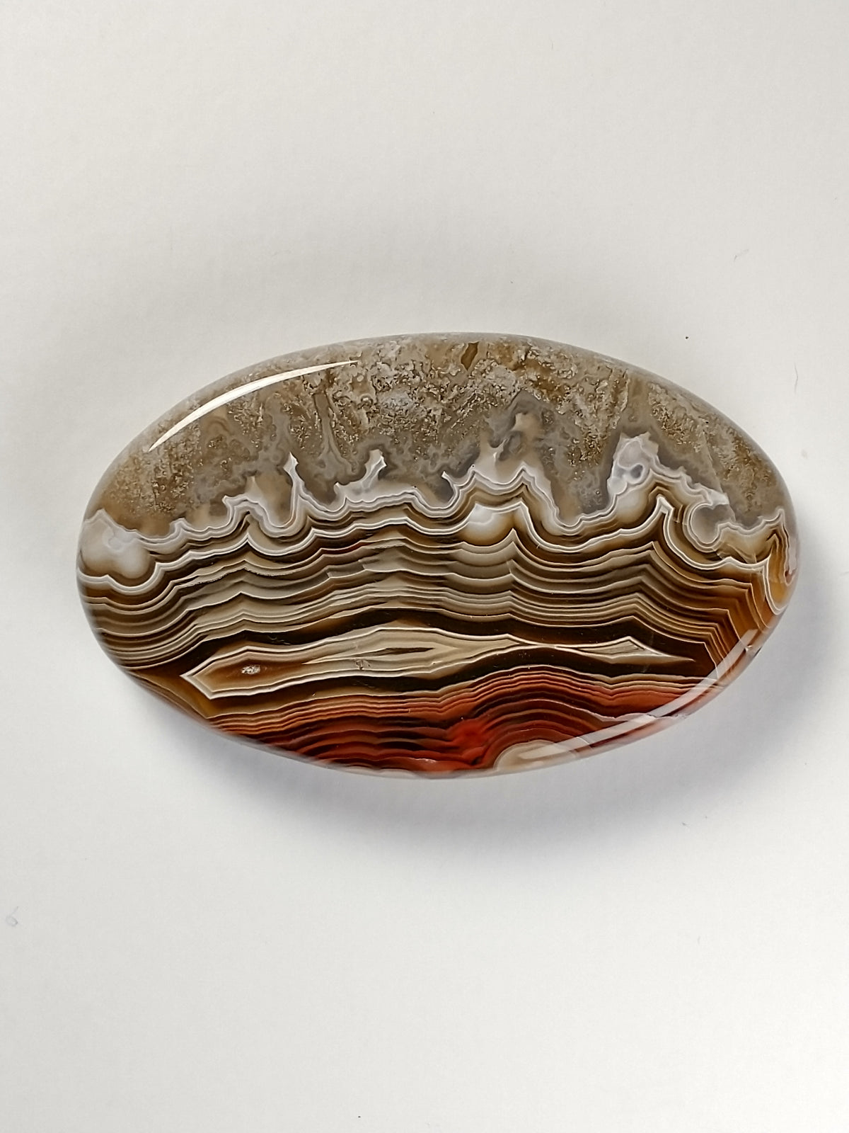 Laguna Lace Agate Cabochon Medium
