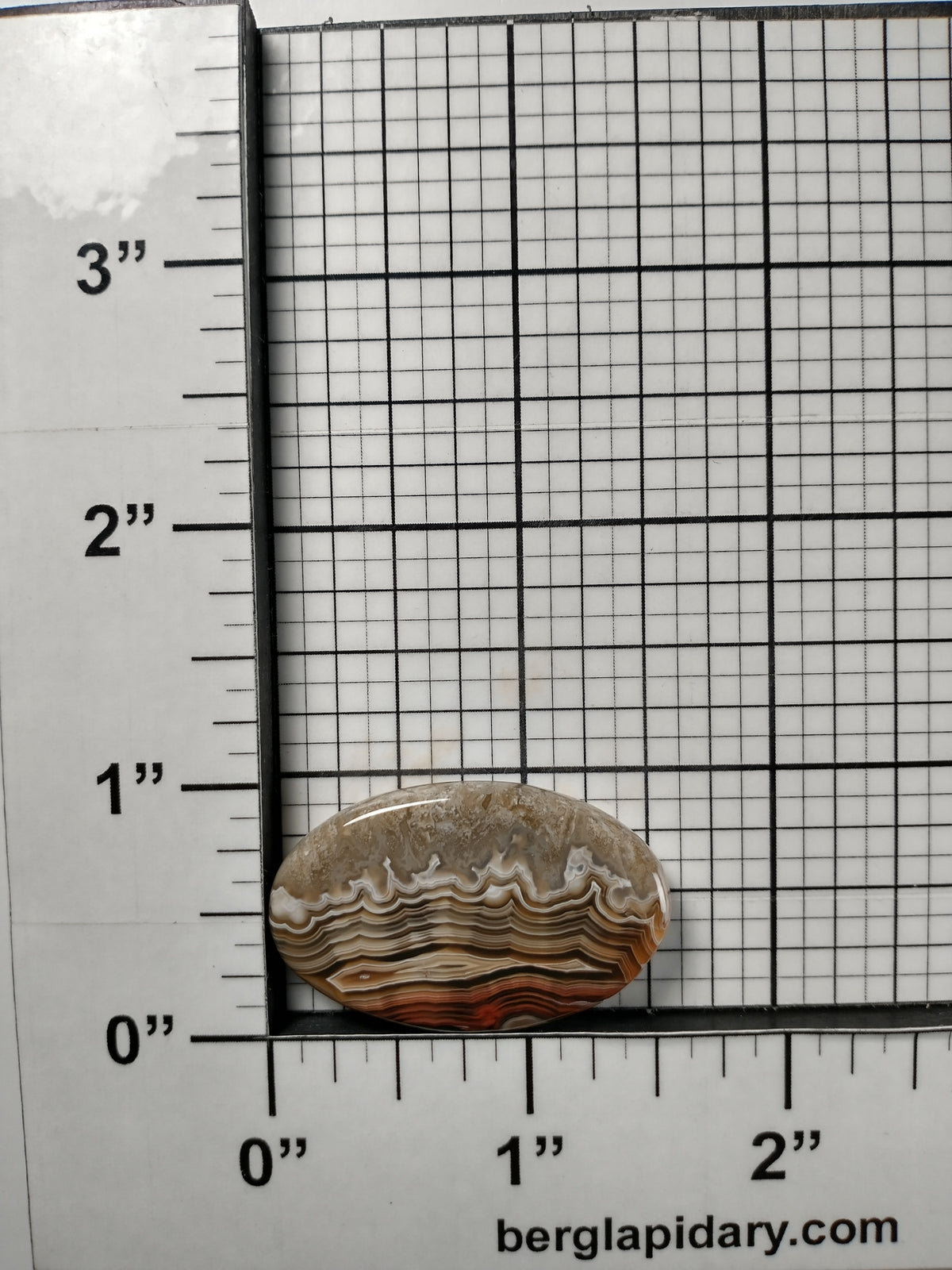Laguna Lace Agate Cabochon Medium
