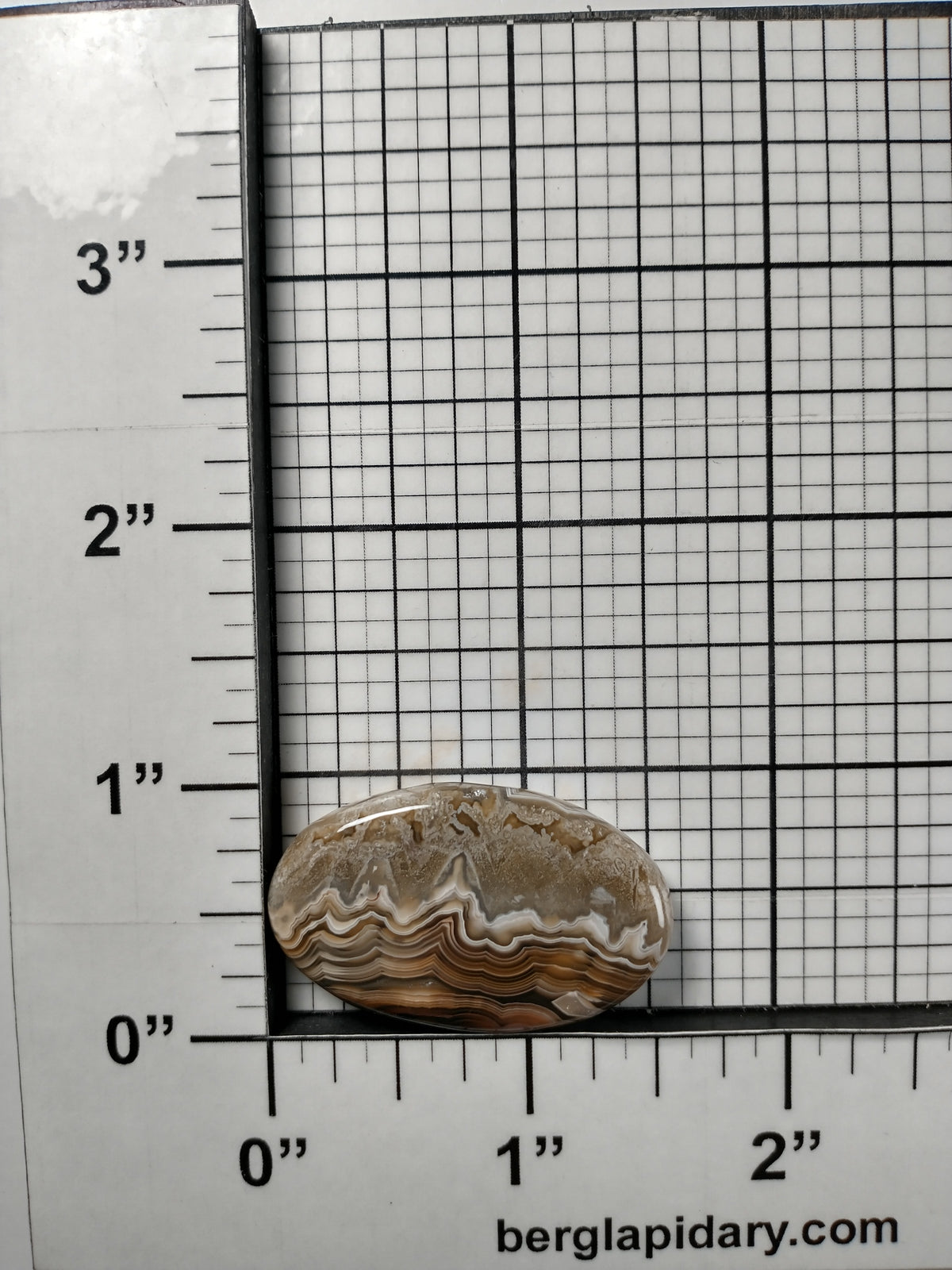 Laguna Lace Agate Cabochon Medium