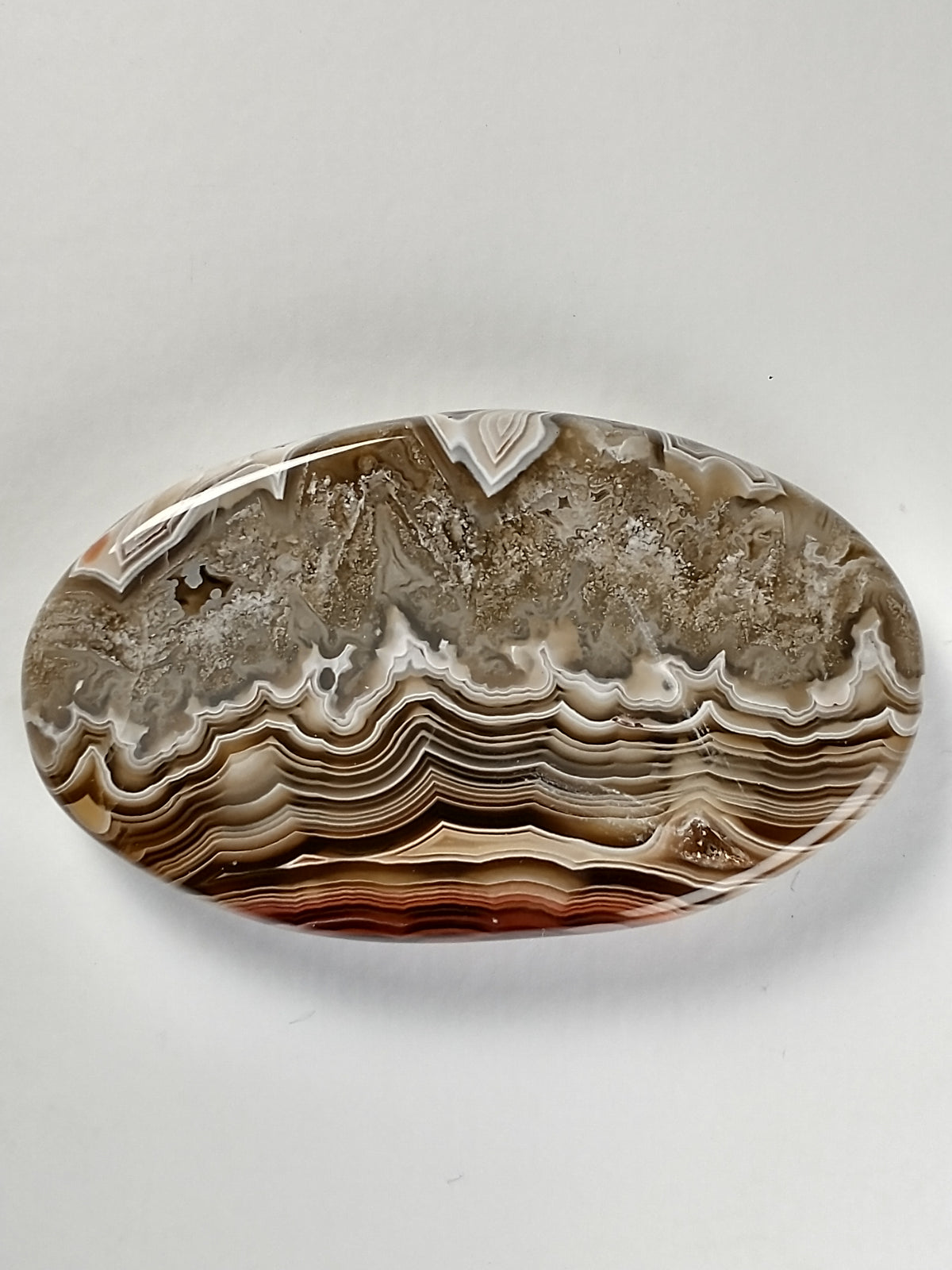 Laguna Lace Agate Cabochon Medium