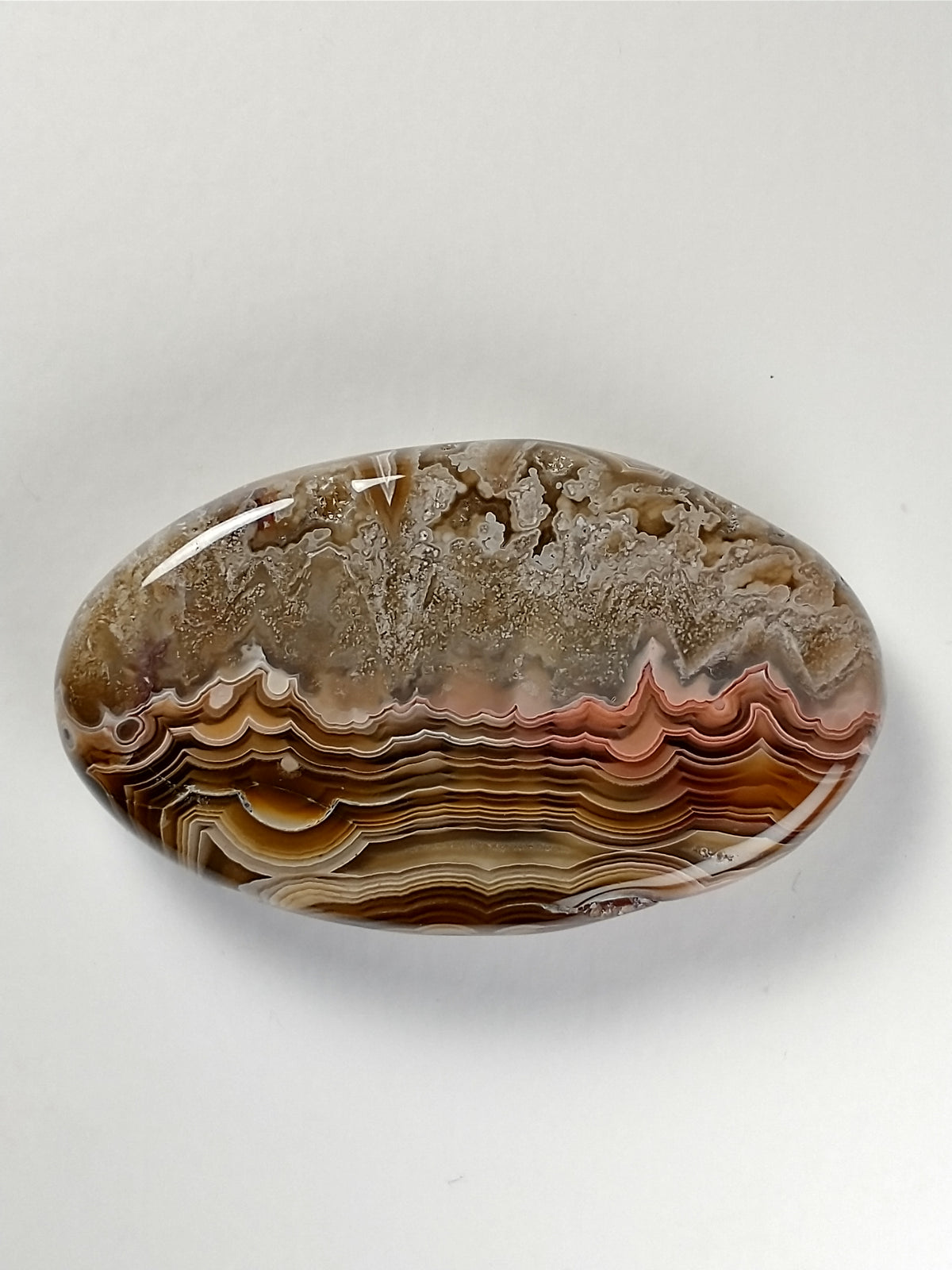Laguna Lace Agate Cabochon Medium