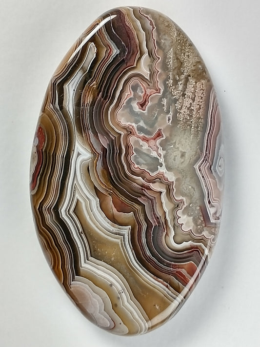 Laguna Lace Agate Cabochon Medium
