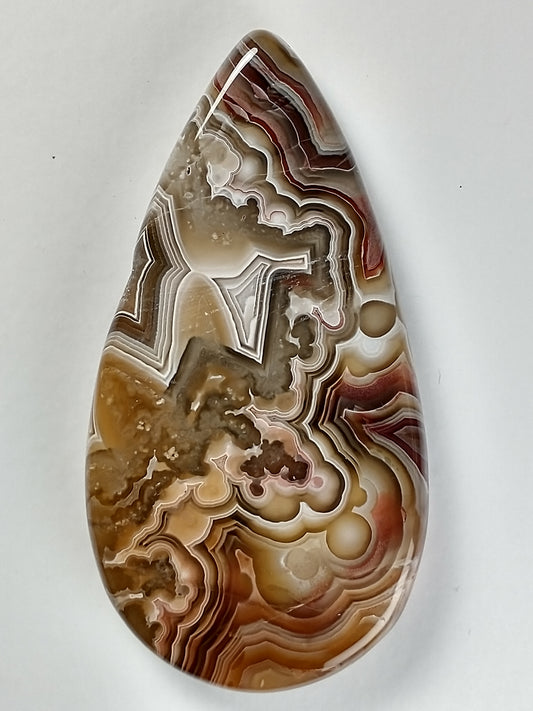 Laguna Lace Agate Cabochon Medium