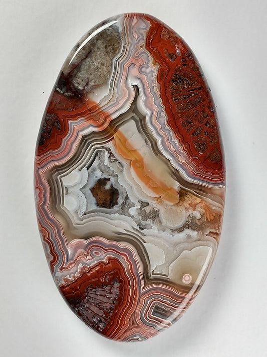 Laguna Lace Agate Cabochon Large
