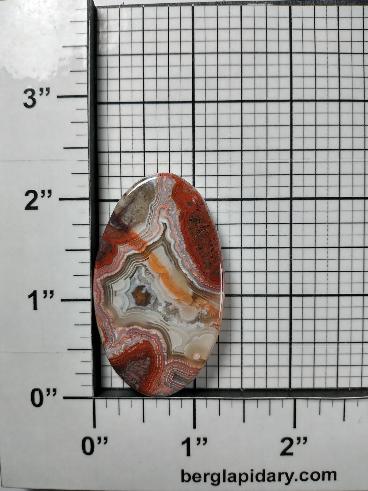 Laguna Lace Agate Cabochon Large