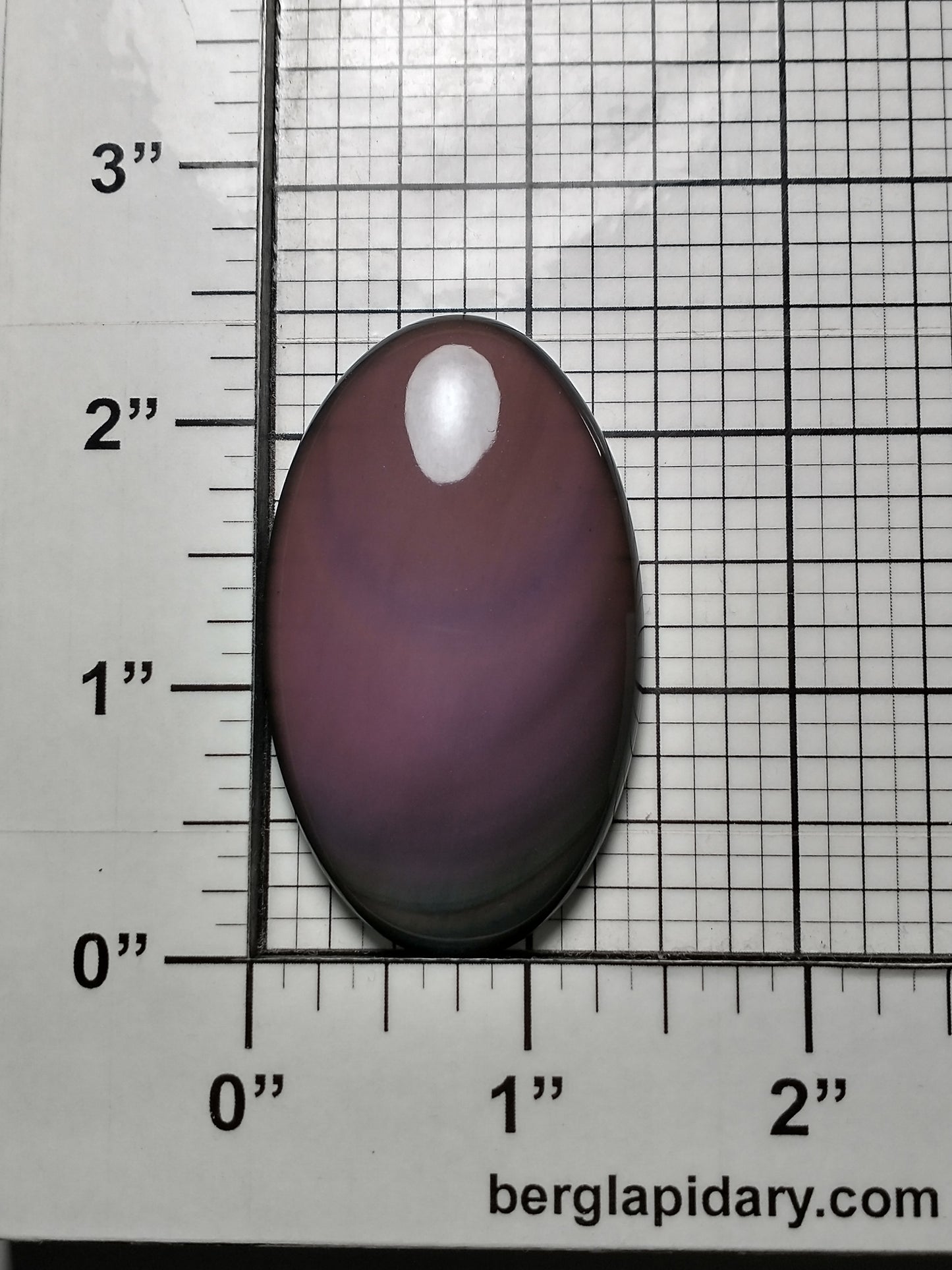Obsidian Purple Sheen Crystal Cabochon Large