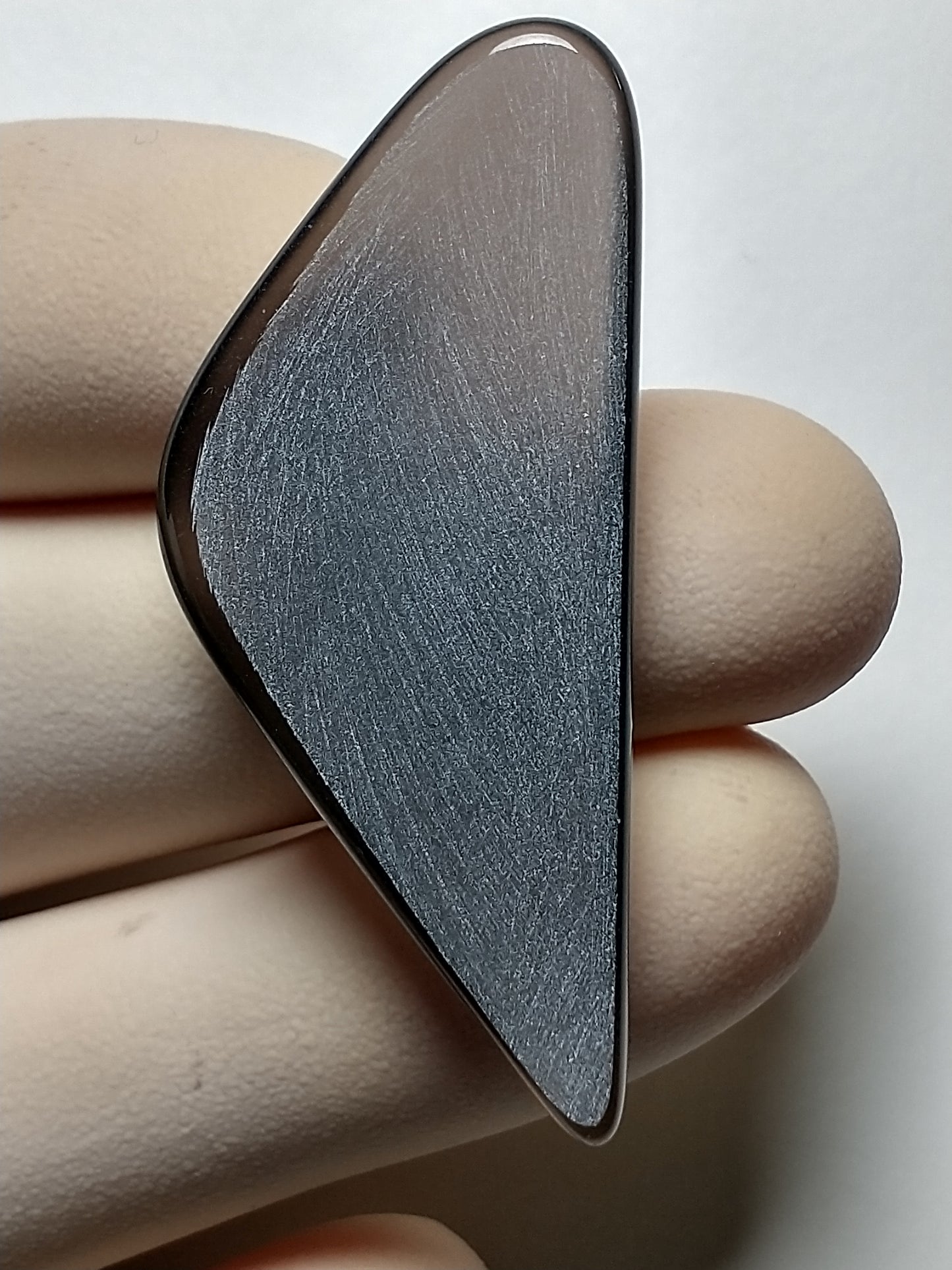 Obsidian Green Sheen Crystal Cabochon Medium
