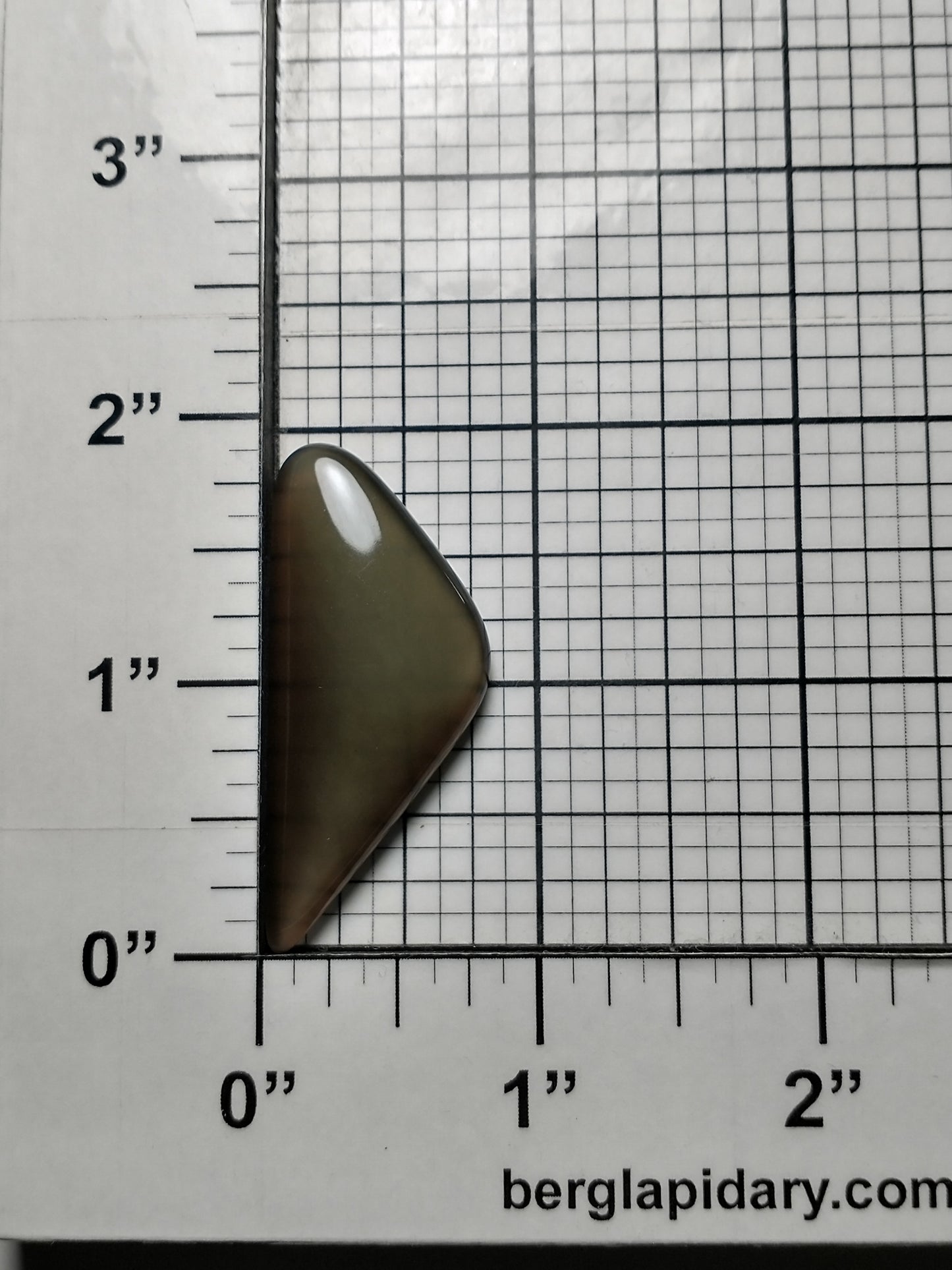 Obsidian Green Sheen Crystal Cabochon Medium