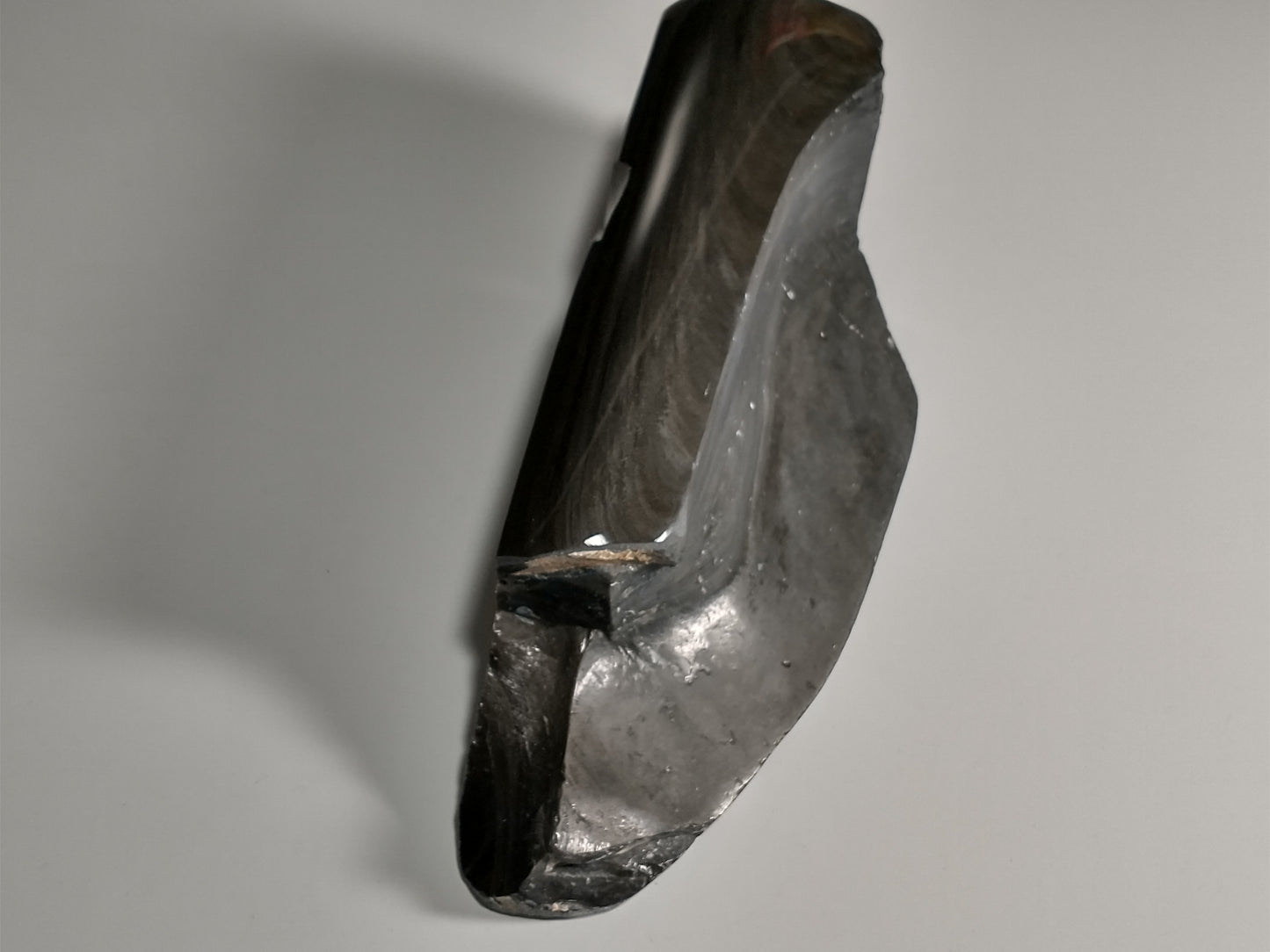 Obsidian Silver Rough Crystal, Partial Polish, 2.1 lbs