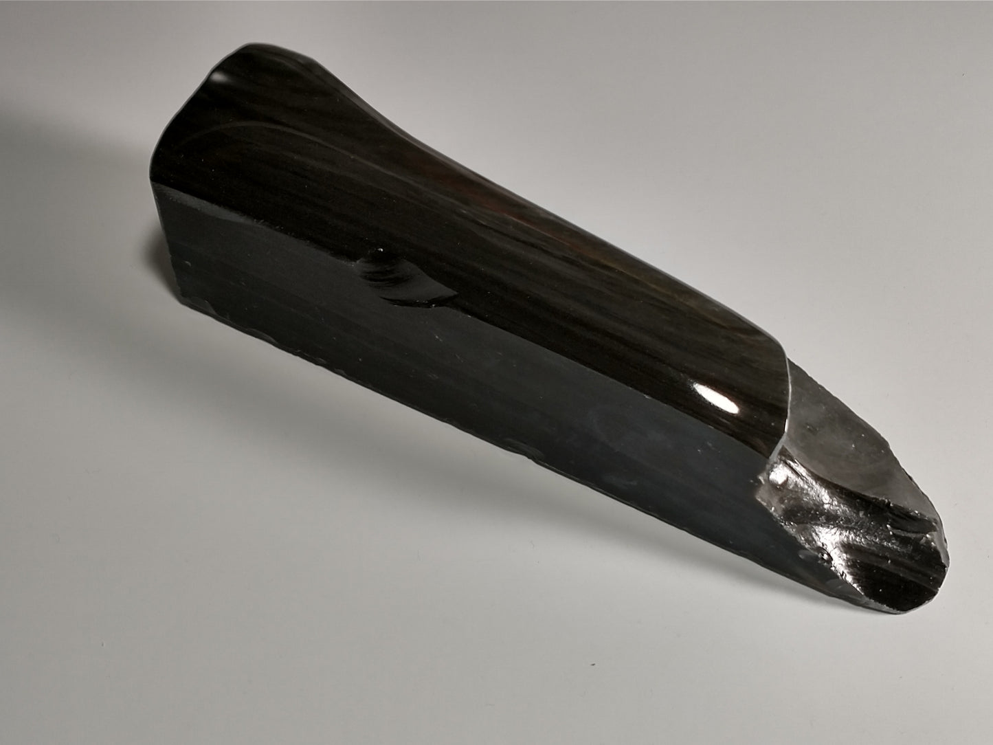 Obsidian Silver Rough Crystal, Partial Polish, 2.1 lbs