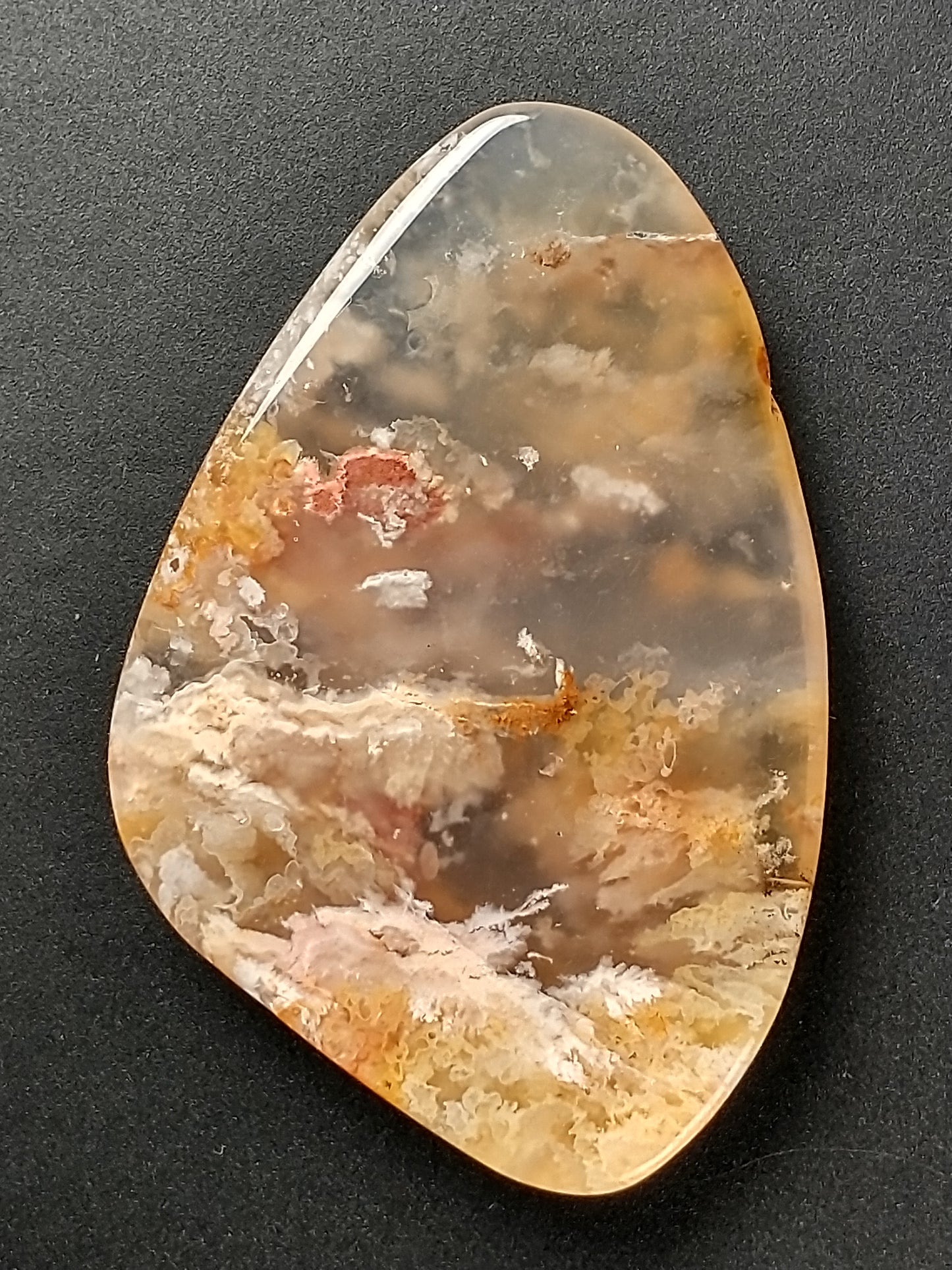 Plume Agate Cabochon Medium