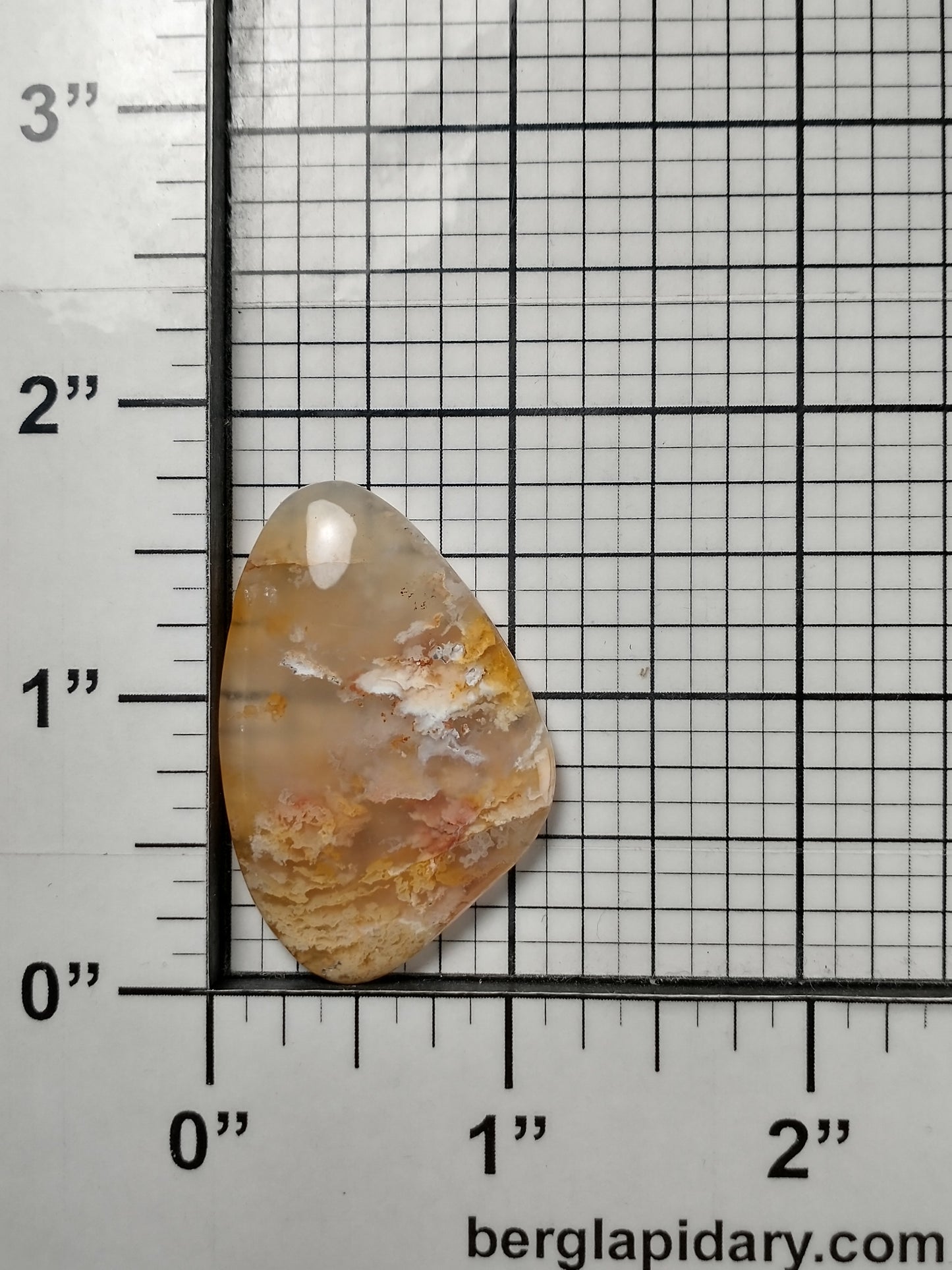 Plume Agate Cabochon Medium