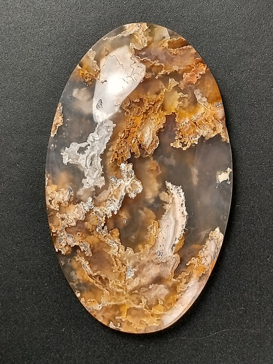 Plume Agate Cabochon Medium