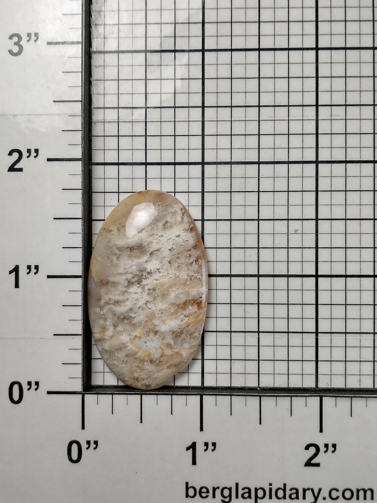 Plume Agate Cabochon Medium